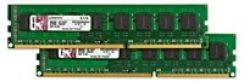 RAM 2GB DDR3-1333MHz Kingston CL9 kit 2x1GB