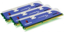 RAM 3GB DDR3-1600MHz Kingston HyperX CL9 XMP kit 3x1GB