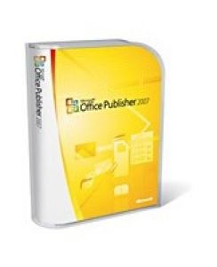 Software MS Publisher 2007 Win32 CZ VUpg CD