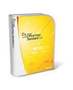 Software MS Visio Std 2007 Win32 Czech CD