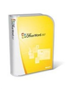 Software MS Word 2007 Win32 CZ CD