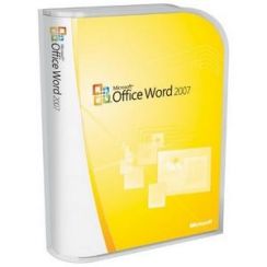 Software MS Word 2007 Win32 Czech VUP CD