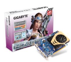VGA GIGABYTE HD4650 1GB (128) aktiv 1xDVI HDMI DDR2 OC