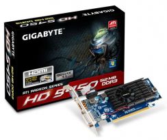 VGA GIGABYTE HD5450 512MB (64) aktiv 1xDVI HDMI DDR3