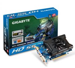 VGA GIGABYTE HD5570 1GB (128) aktiv 1xDVI HDMI DDR3