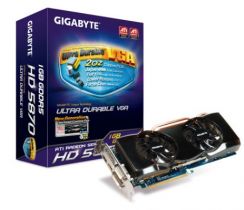 VGA GIGABYTE HD5870 1GB (256) aktiv 2xDVI HDMI DDR5