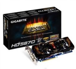 VGA GIGABYTE HD5870 1GB (256) aktiv 2xDVI HDMI DDR5