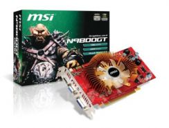 VGA MSI N9800GT-MD1G/PWM (DDR3 1G,256bit,DVI,SLI,FAN)