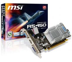 VGA MSI R5450-MD512H (DDR3 512MB,HDMI,DX 11,HeatSink)