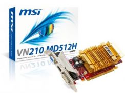 VGA MSI VN210-MD512H (DDRII,512M,64bit,HDMI,DVI)