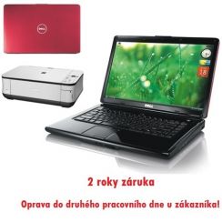 Set ntb Dell Inspiron 1545 (1545/061), T4400, červený + Tiskárna multifunkční Canon Pixma MP250