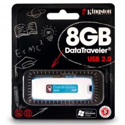 Flash USB KINGSTON 8GB DTIG2 USB with BackToSchool packaging