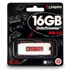 Flash USB KINGSTON 16GB DTIG2 USB with BackToSchool packaging