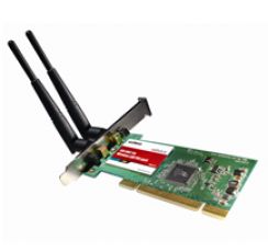 Karta síťová Edimax nMax WiFi PCI, 802.11n, 150/300Mbps, WPS, 1T2R MIMO
