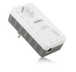 Router Edimax AV Powerline Fast Ethernet Bridge 200Mbps, integr. zásuvka a filtr