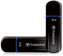 Flash USB 8GB TRANSCEND JetFlashV600, USB2.0, modrý, HIGH SPEED