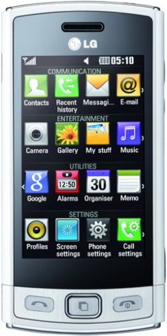 Mobilní telefon LG GM360 Viewty Snap bílý (Pearl White)