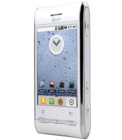 Mobilní telefon LG GT 540 Optimus bílý (White Pearl)