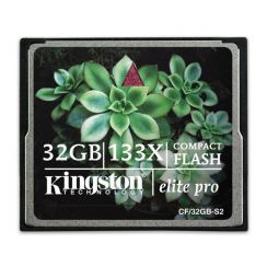 Paměťová karta CF KINGSTON 32GB Elite Pro Card 133x