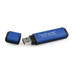 Flash USB Kingston 32GB DTVP w/256bit Encryption +100% Privacy