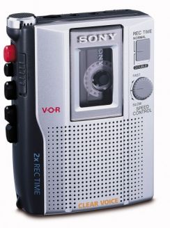 Diktafon Sony TCM-200DV, kazetový