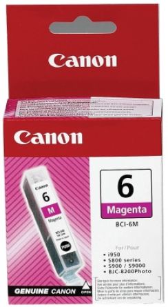 Cartridge Canon BCI-6M, magenta (purpurová)