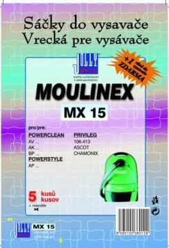 Filtr Jolly MX 15 (5+1ks) do vysav. MOULINEX