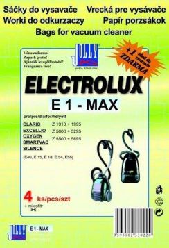 Filtr Jolly E 1 MAX (4+1ks) do vysav. ELECTROLUX