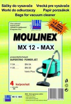 Filtr Jolly MX 12 SMS (4+1ks) do vysav. MOULINEX