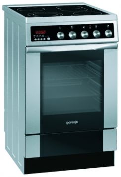 Sporák el. Gorenje EC 763 E sklokeramika nerez