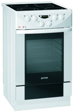 Sporák el. Gorenje EC 773 W sklokeramika bílý