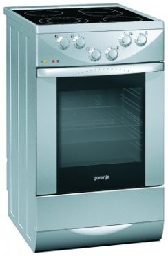 Sporák el. Gorenje EC 772 E sklokeramika nerez