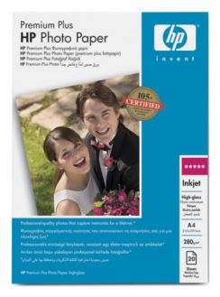 Papír HP C6832A, Premium fotopapír Glossy Plus A4,20ks,240gr