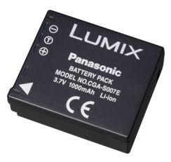 Akumulátor Panasonic CGA-S007E/1B, k videokamerám, 3,7V, Li-Ion, kapacita 1.000 mAh