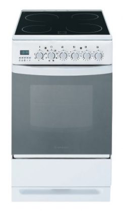 Sporák el. C 3V P6 (W) R, Hotpoint-Ariston