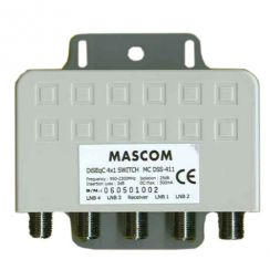 Přepínač Mascom DiSEqC DSS 411 pro 4 LNB