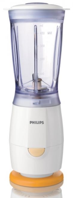 Stolní mixér Philips HR 2860/55 bílá s kukuřicově žlutou a oranžovou