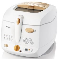 Fritéza Philips HD 6159/55 Cucina bílá s kukuřicově žlutou a oranžovou