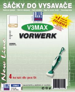 Filtr Jolly V3 MAX (4ks) do vysav. Vorwerk VK 135