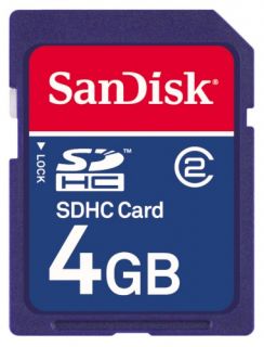 Paměťová karta SDHC Sandisk 4GB