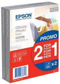 Papír EPSON Paper Glossy Photo 10x15 (2 x 50 sheets) PROMO 2za1