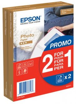 Papír EPSON Paper Photo 10x15 (70x2 sheets) 190 g/m2 Promo 2 za cenu 1