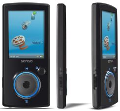 Přehrávač MP3/MP4 Sandisk Sansa View Player FM 16GB, černá