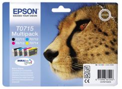 Cartridge EPSON (C13T07154010), černá + barevná, D78/92/120/DX40xx/50xx/60xx/44xx/74xx/84xx