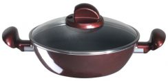 Pánev WOK Tefal D2807152 Elegance 28 cm se skleněnou poklicí