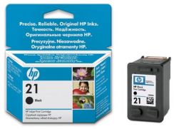 Cartridge HP no.21 - černá ink. kazeta, C9351AE