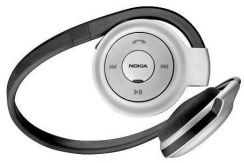 Headset Nokia BH-503 bluetooth, stereo (černostříbrná)