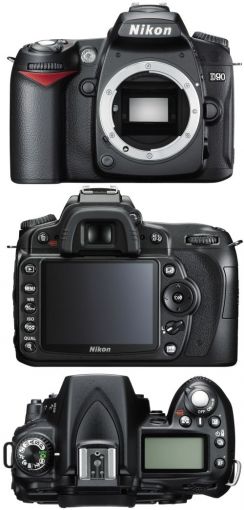 Fotoaparát zrcad. Nikon D90 tělo