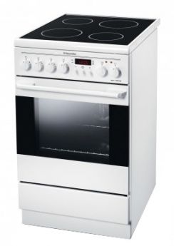 Sporák el. Electrolux EKC 513513 W sklokeramika