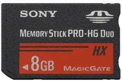 Paměťová karta MS Sony PRO-HG Duo MSHX8A, 8GB